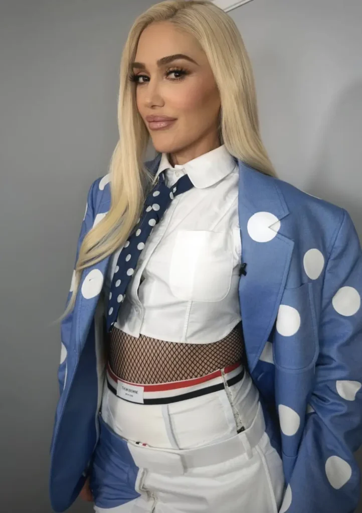 Gwen Stefani is on a meat-free diet.