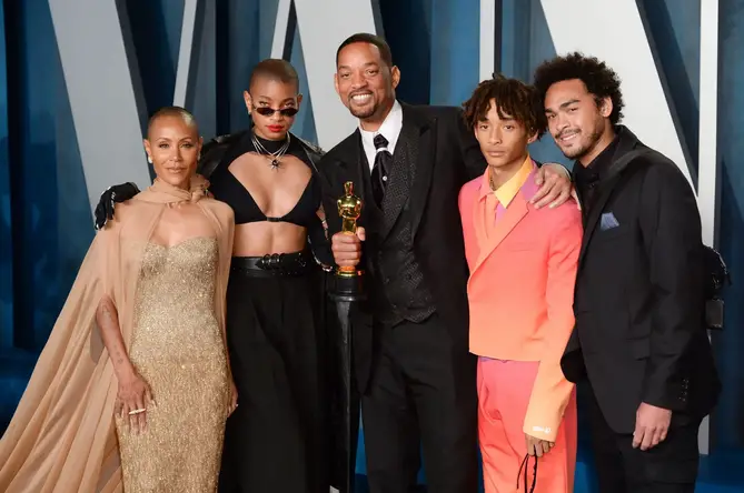 Willow Smith’s parents, Will Smith and Jada Pinkett Smith, are established actors.