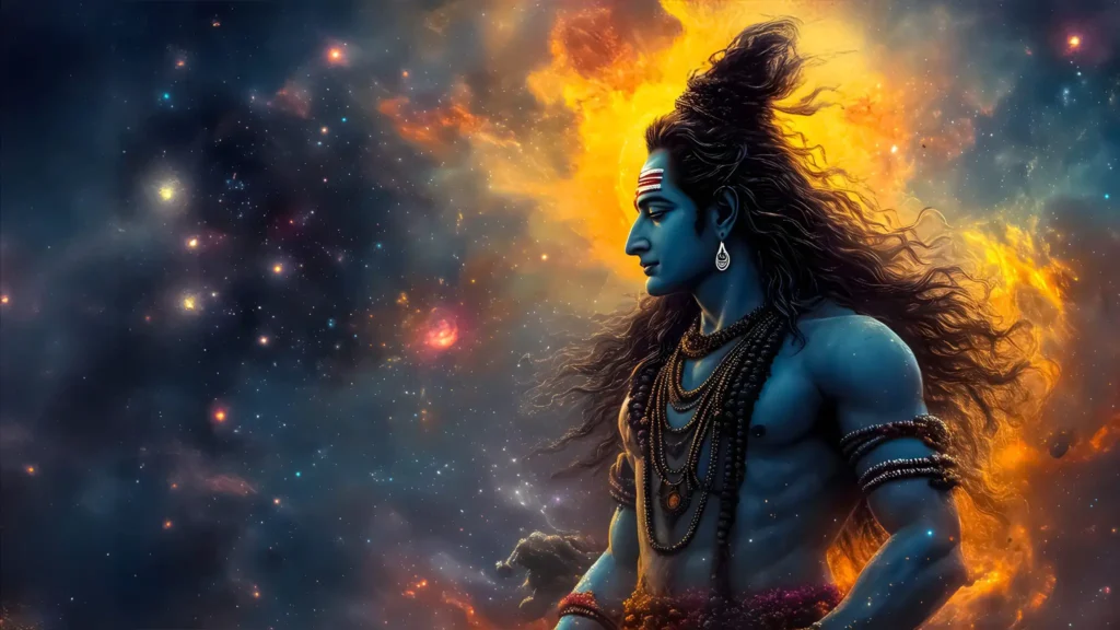 A man who has raised his right arm for 50 years wanted to honor the Hindu god Shiva.