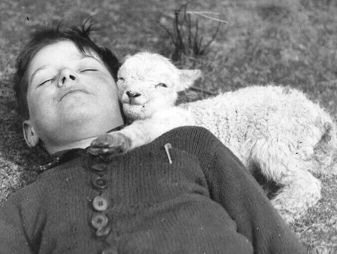 Man's Second Best Friend Circa 1940