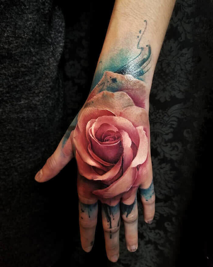 Beautiful Flower Tattoo