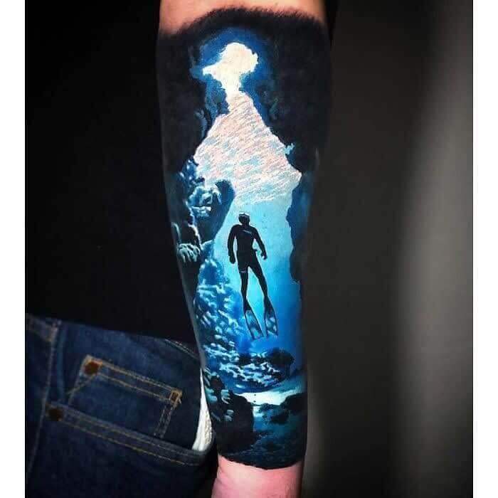 A Tattoo For Scuba Divers