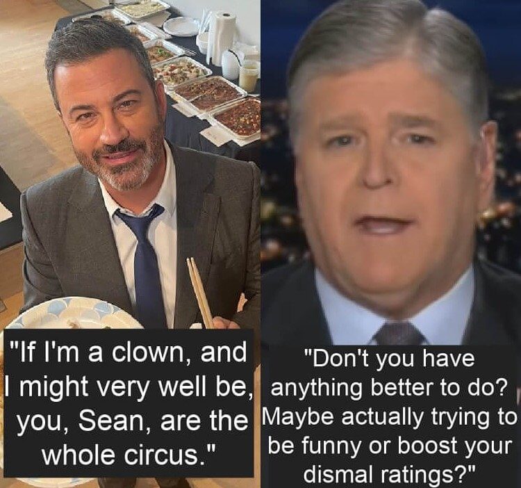 Jimmy Kimmel Vs. Sean Hannity