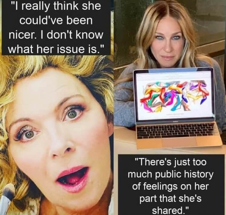 Kim Cattrall Vs. Sarah Jessica Parker