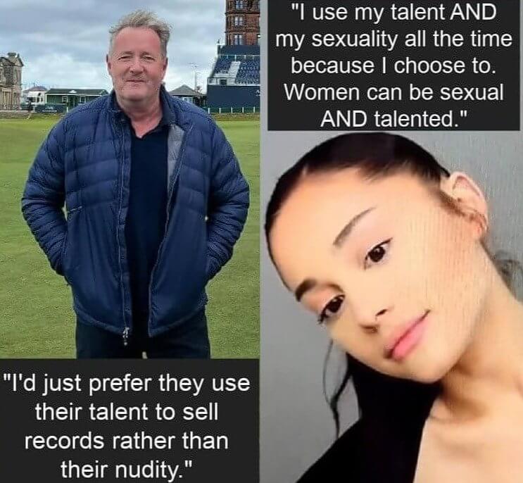 Ariana Grande Vs. Piers Morgan