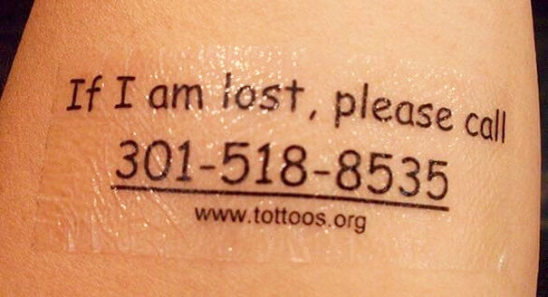 Informational Tattoos