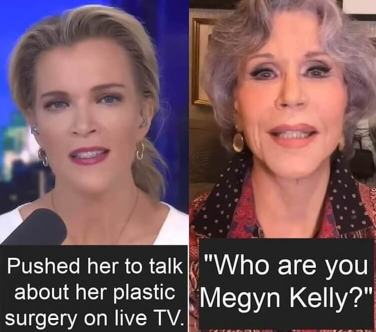 Jane Fonda Vs. Megyn Kelly