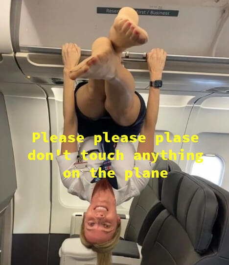 They Know How Truly Unsanitary the Plane Is