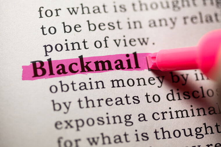 Turning to Blackmail