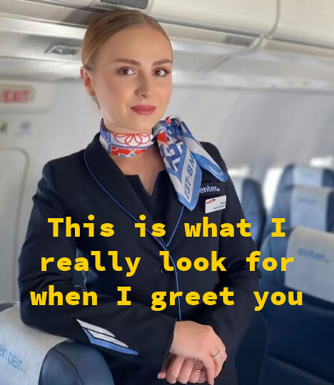 When Boarding the Plane, the Crew Looks Out for These Particular Passengers