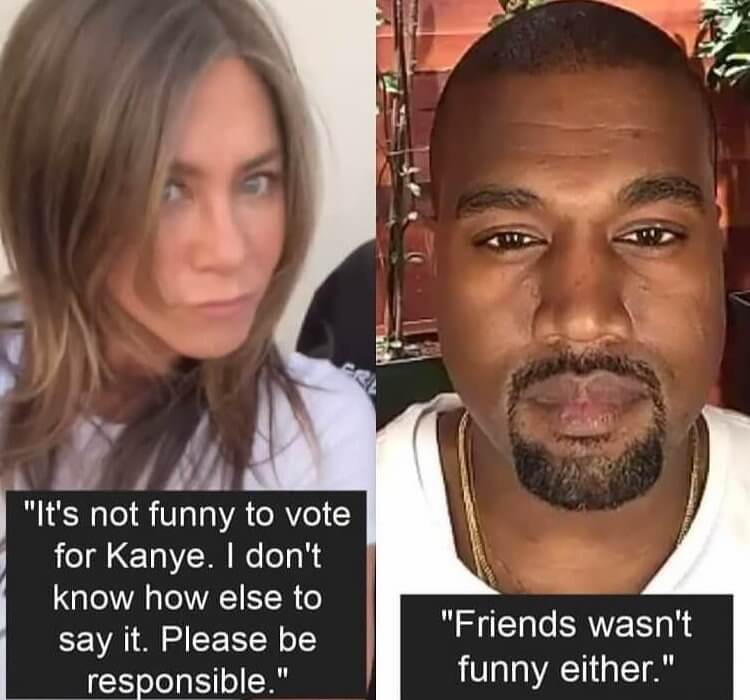 Jennifer Aniston Vs. Kanye West
