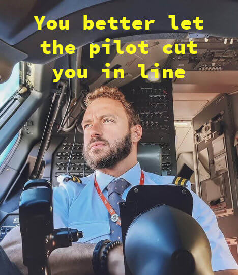 If Your Flight Is Delayed, It Could Be Because the Pilot Is Hungry