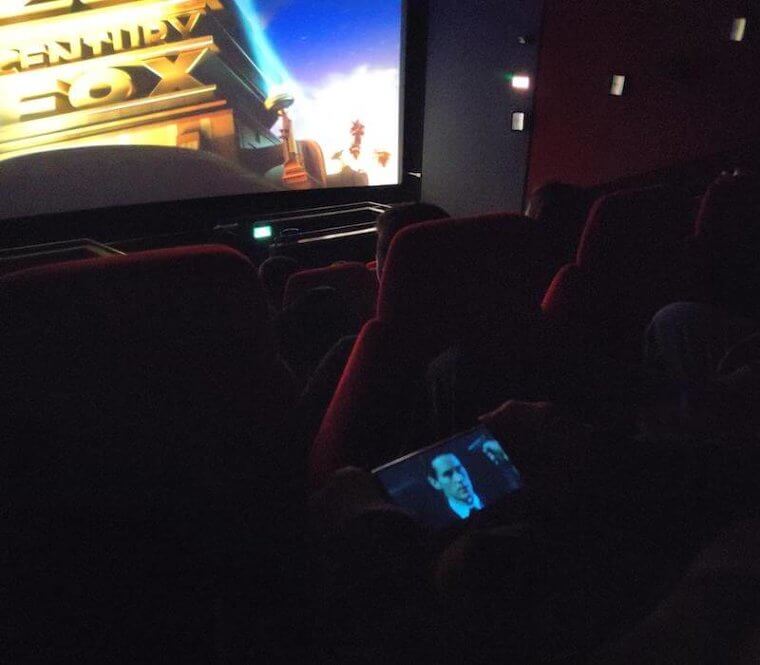 A Double Movie Watching Situation