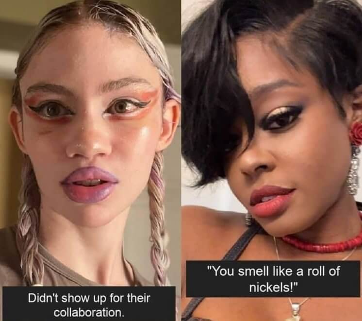 Grimes Vs. Azealia Banks
