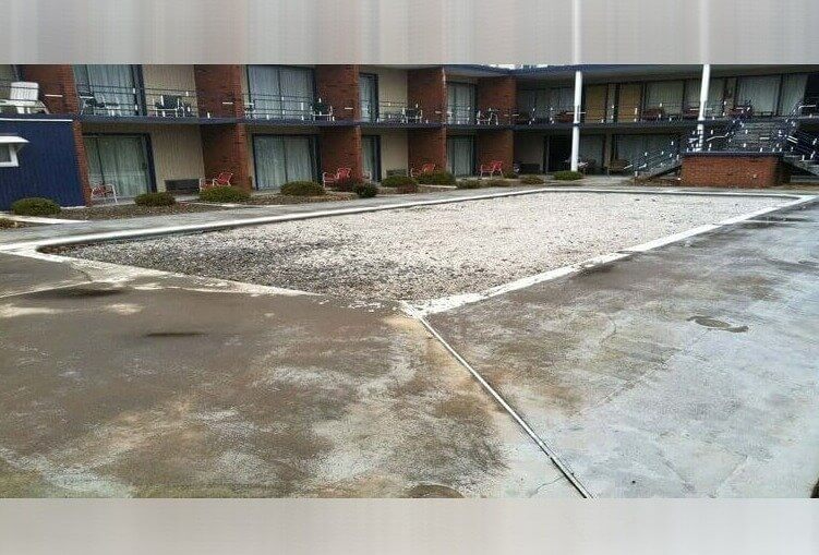 A "pool" That Is Concrete and No Water