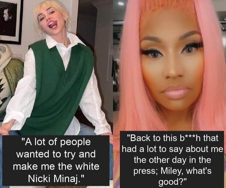 Nicki Minaj Vs. Miley Cyrus