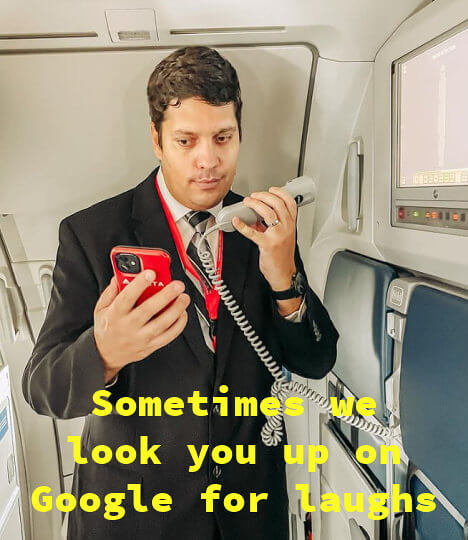 They Google All the Passengers