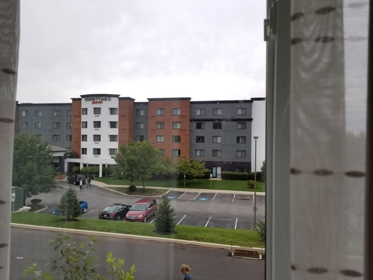 He Paid Extra for a "courtyard View"