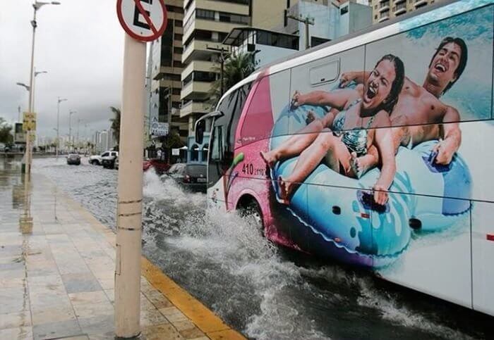 When Public Transportation Wants To Look Fun