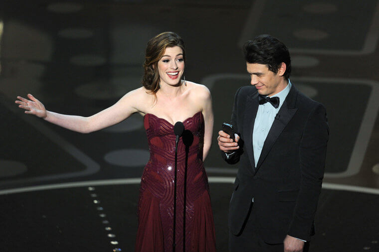 Anne Hathaway And James Franco: The Oscars