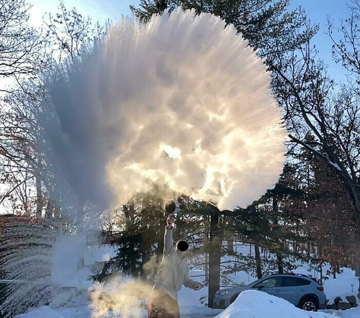 That Used to Be Boiling Water