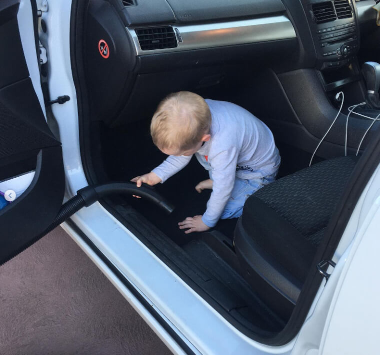 Use Baking Soda Before Vacuuming