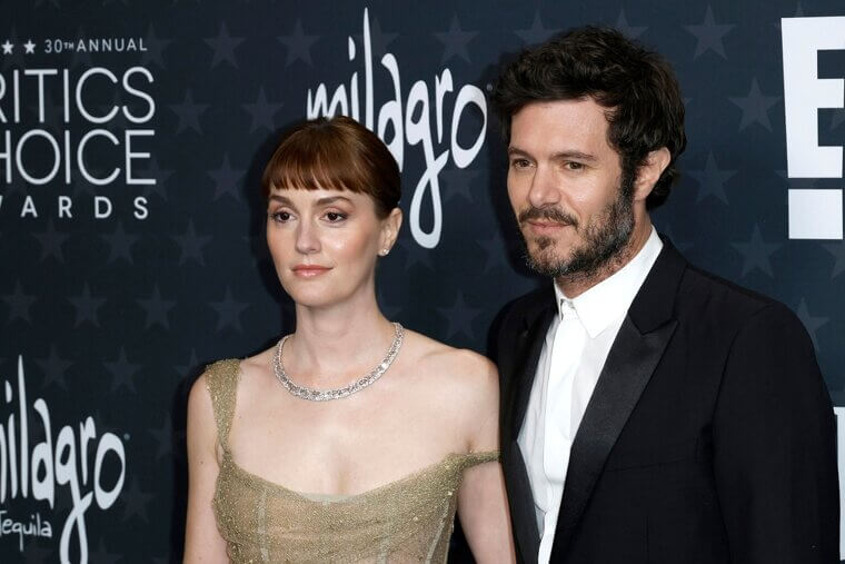 Adam Brody and Leighton Meester - Fell in Love on the Set of "The Oranges"