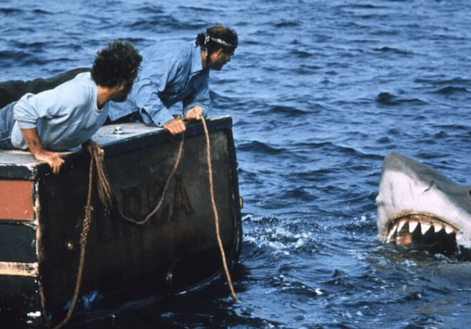 Richard Dreyfuss And Robert Shaw: Jaws