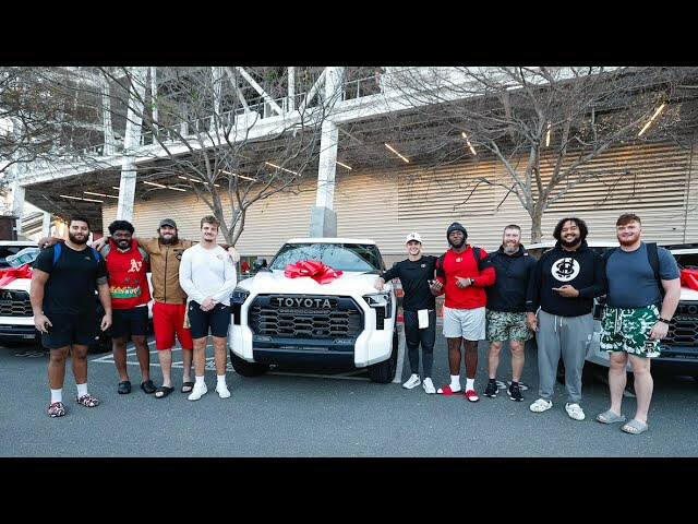 Brock Purdy Surprises 49ers Linemen With Brand-New Toyota Trucks and SUVs