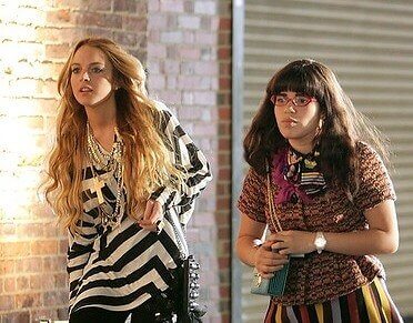 Lindsay Lohan And America Ferrera: Ugly Betty