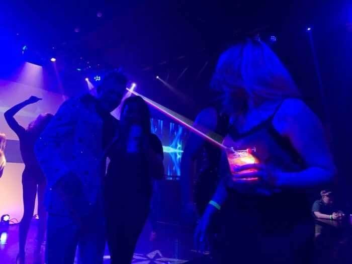 This Nightclub Has Lasers Going On