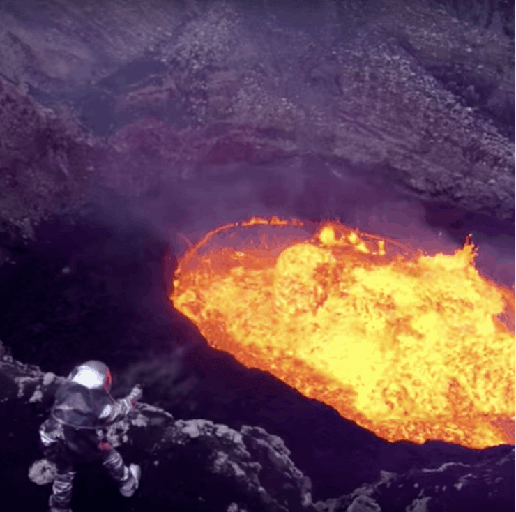Looks Like An Astronaut On Another Planet