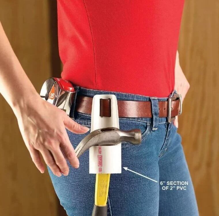 The Convenient Hammer Holster for Your Tool Belt