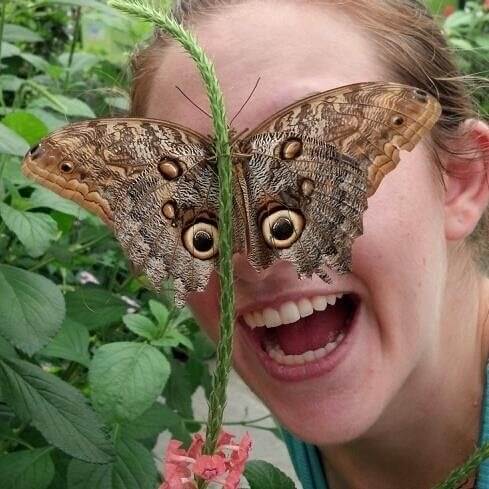 This Woman’s Eyes Are In There Somewhere