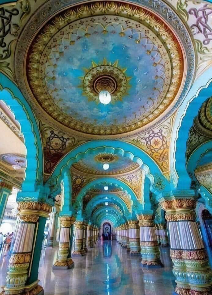 Mysore Palace in India's "City of Palaces"