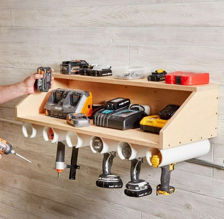 The Snazzy Drill Organizer