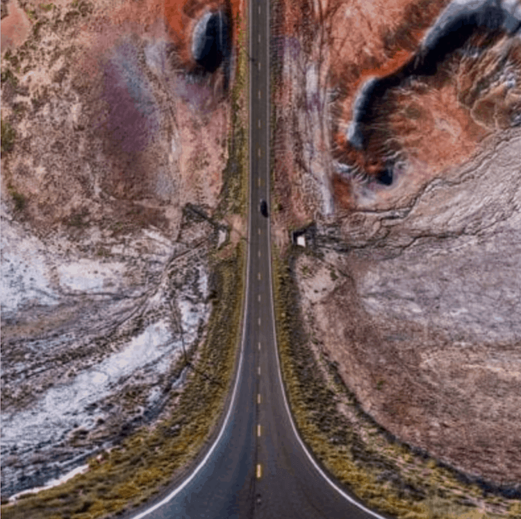 Flying Down The Road