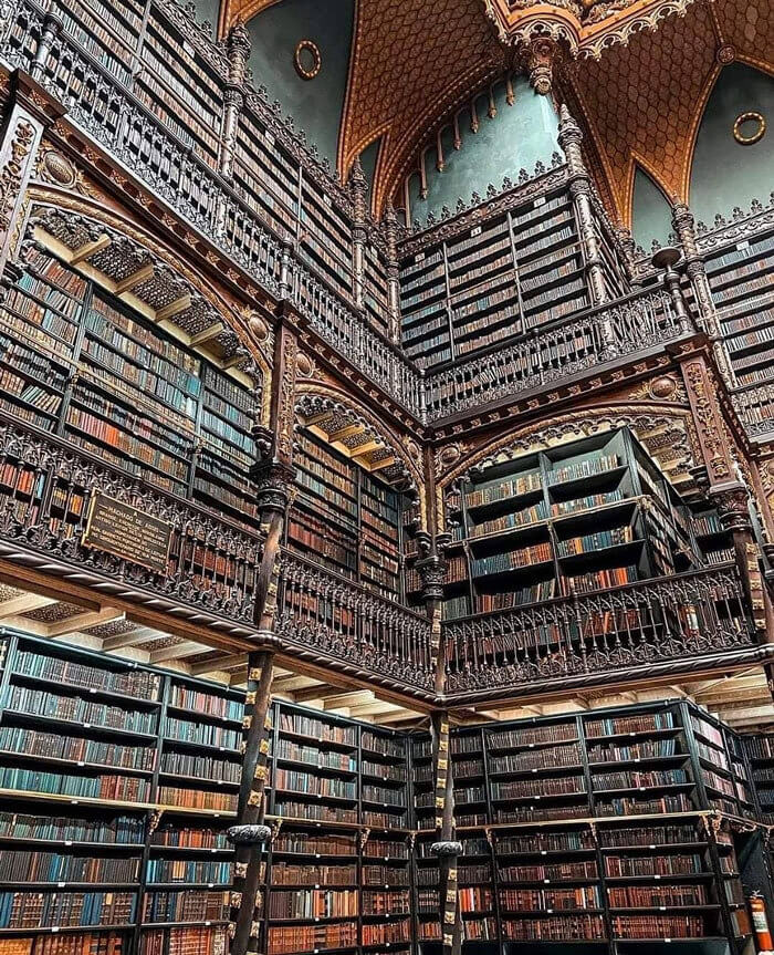 Brazil's Royal Library Was Named the Most Beautiful in the World