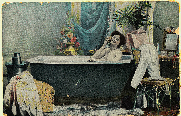 Women Typically Washed Their Hair Once a Month