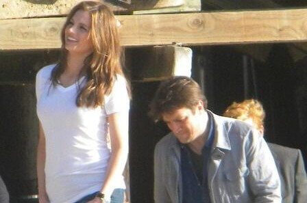 Nathan Fillion And Stana Katic: Castle