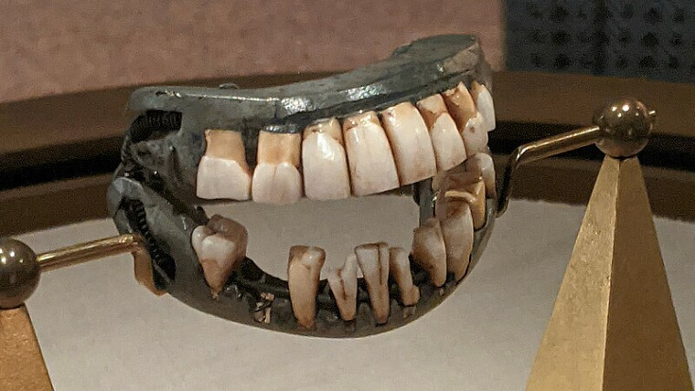 George Washington May Have Bought a Set of Teeth