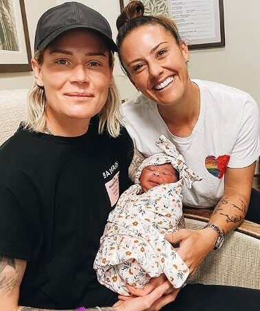 Ali Krieger & Ashlyn Harris