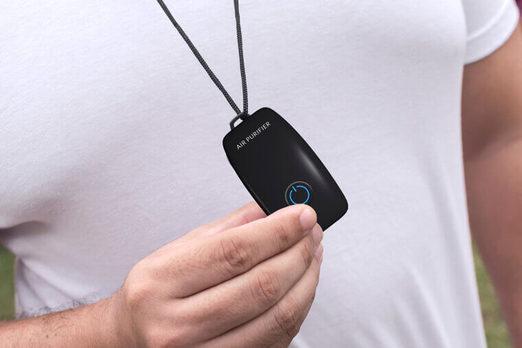 Wearable/personal Air‑purifier Necklaces