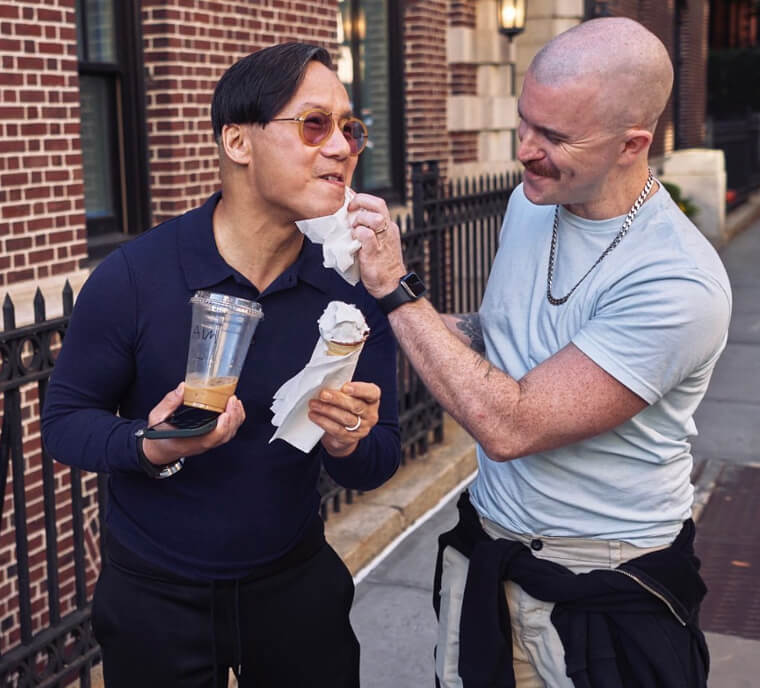 B. D. Wong & Richard John Frederickson