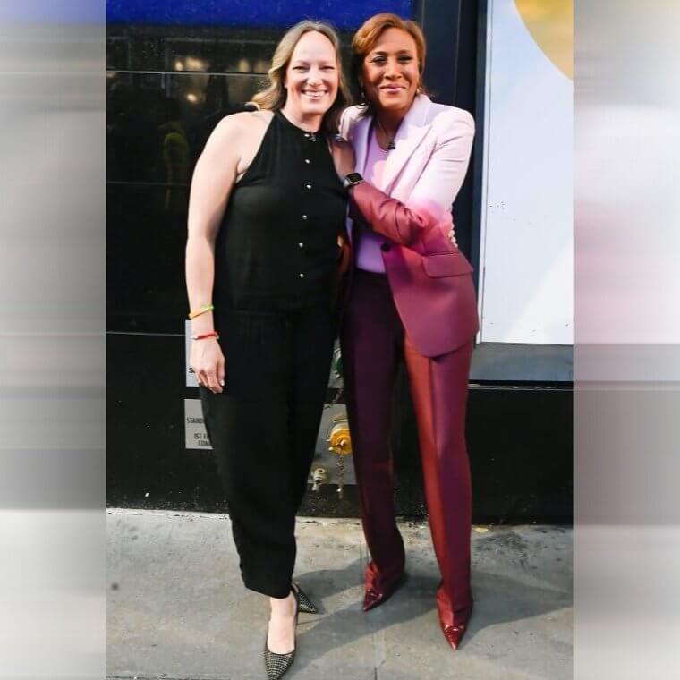 Robin Roberts & Amber Laign