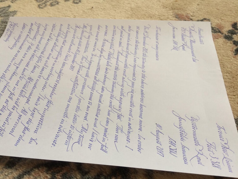 A Personal Letter That Tells Them What They Mean to You
