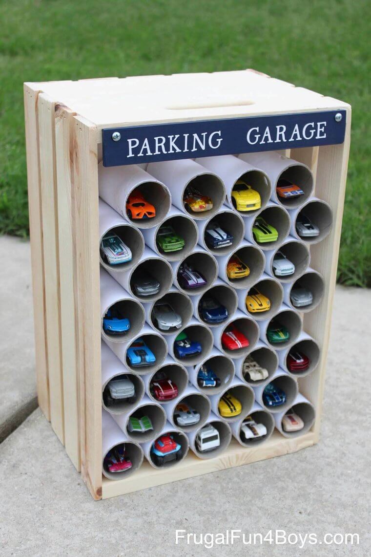 PVC Pipes and a Wooden Box