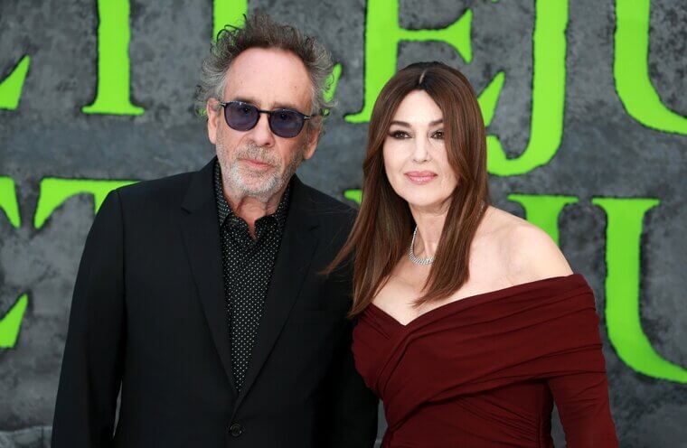 Tim Burton & Monica Bellucci Broke up After 2 Years