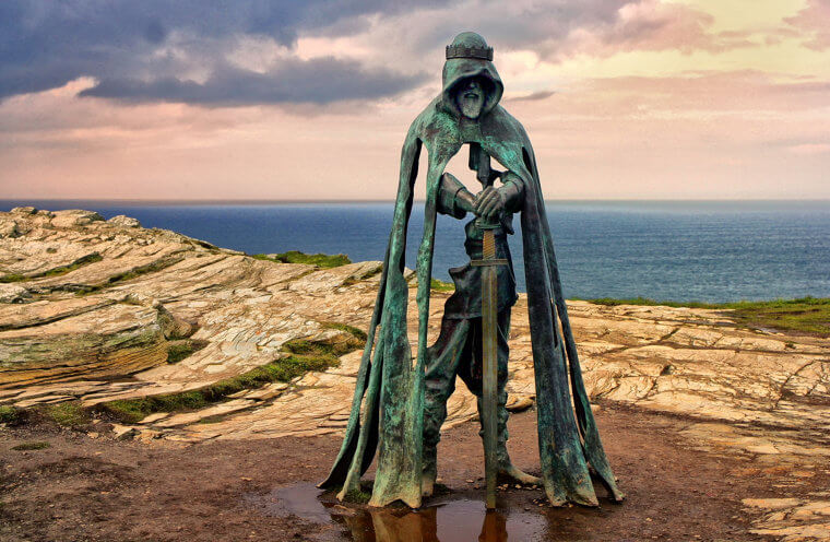 A Statue Of King Arthur That's Like No Other
