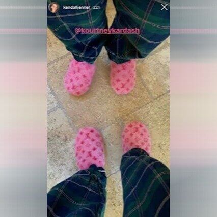 Rob Kardashian Buys All His Sisters Louis Vuitton Slippers